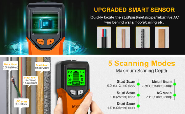 Stud Finder Wall Scanner - JAXWQ - Image 2