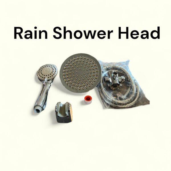 Rain shower head and Wand